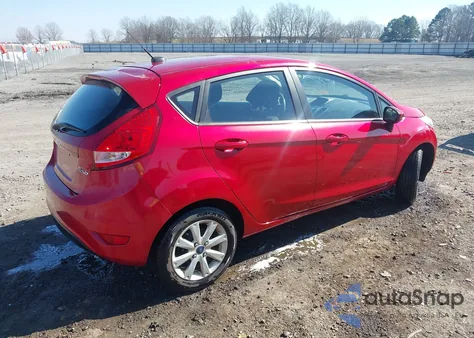 2012 Ford Fiesta Se z USA, uszkodzony, nr VIN 3FADP4EJ8CM219379